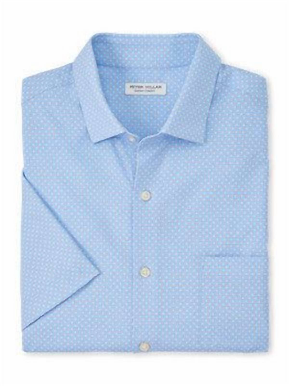 Peter Millar - Men's Shannon Poplin Short Sleeve Sport Shirt