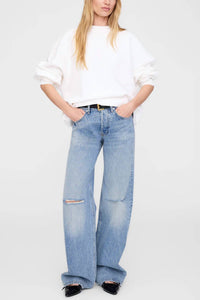 ANINE BING Hugh Jean in blue - women's jeans