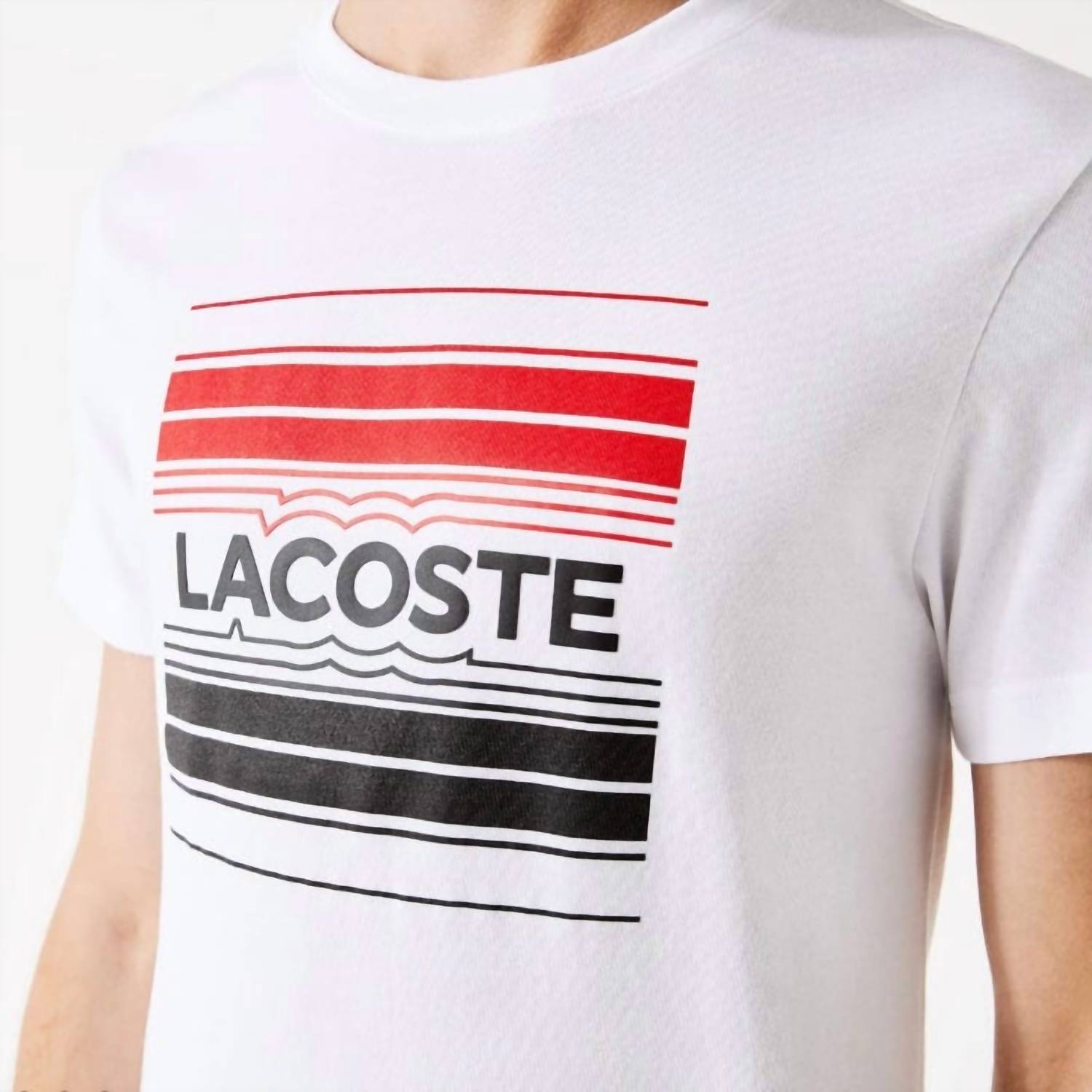 Lacoste - Sport Stylized Logo Print T-shirt