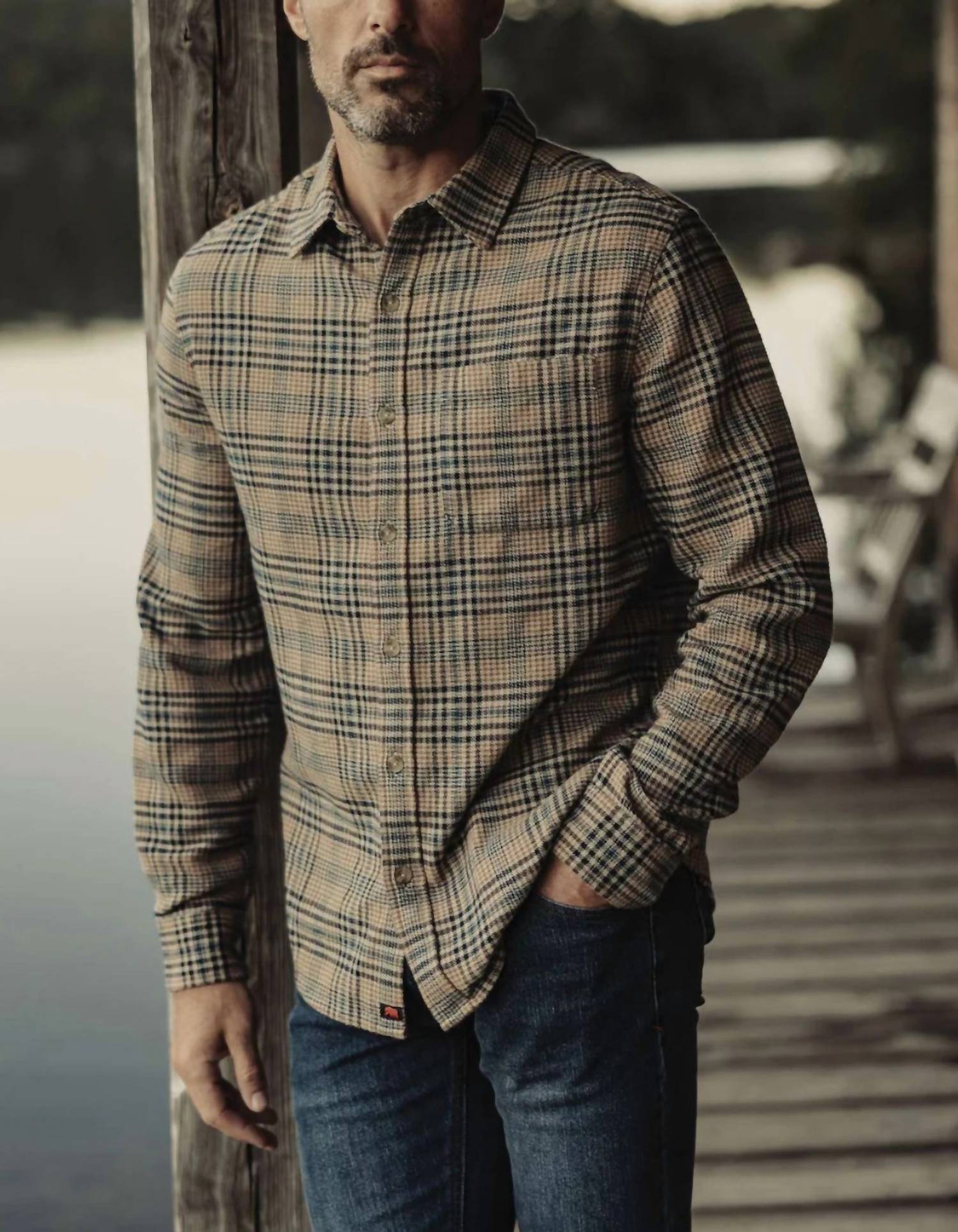 The Normal Brand - Louis Heavyweight Flannel Overshirt