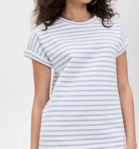 Splendid - Cassie Terry Stripe Mini Dress