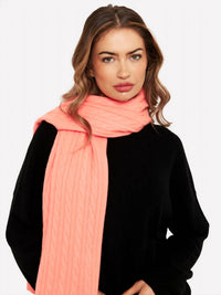 Brodie Cashmere - Women's Cable Scarf
