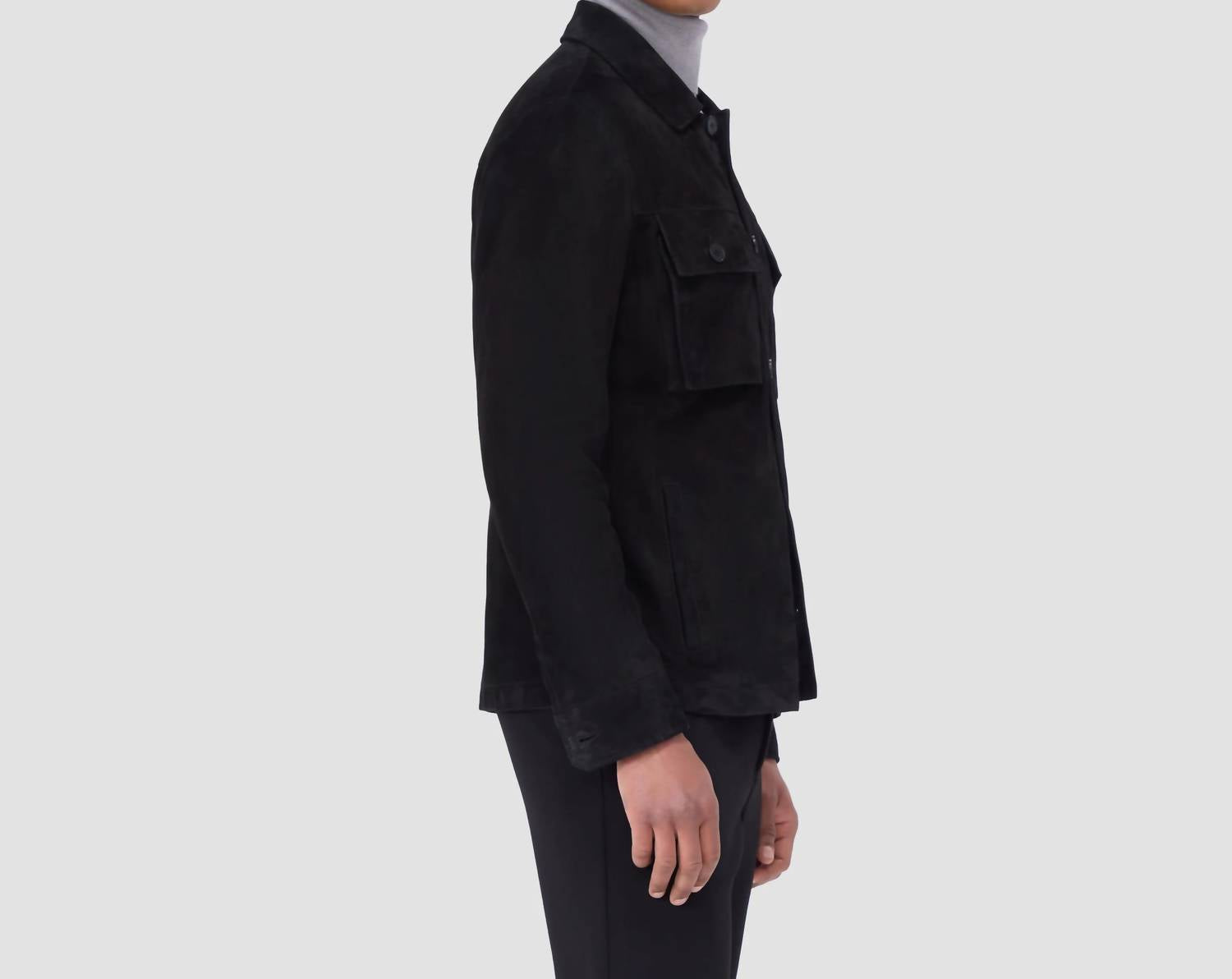 Bugatchi Uomo - Suede Shirt Jacket