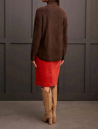 Tribal - Textured Mock Neck Sweater