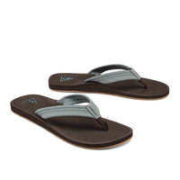 Cobian - Men's Anchor Leather Strap Flip-flop Sandals