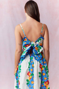 Peach Love - Hadley Floral Maxi Dress