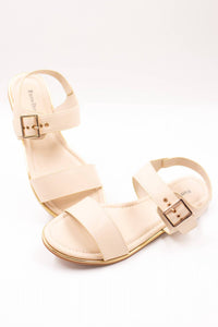 Pierre Dumas Women's Stroll Sandals in beige - women's sandal