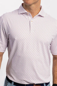 Turtleson - Men's Washington Two Button Performance Polo Shirt