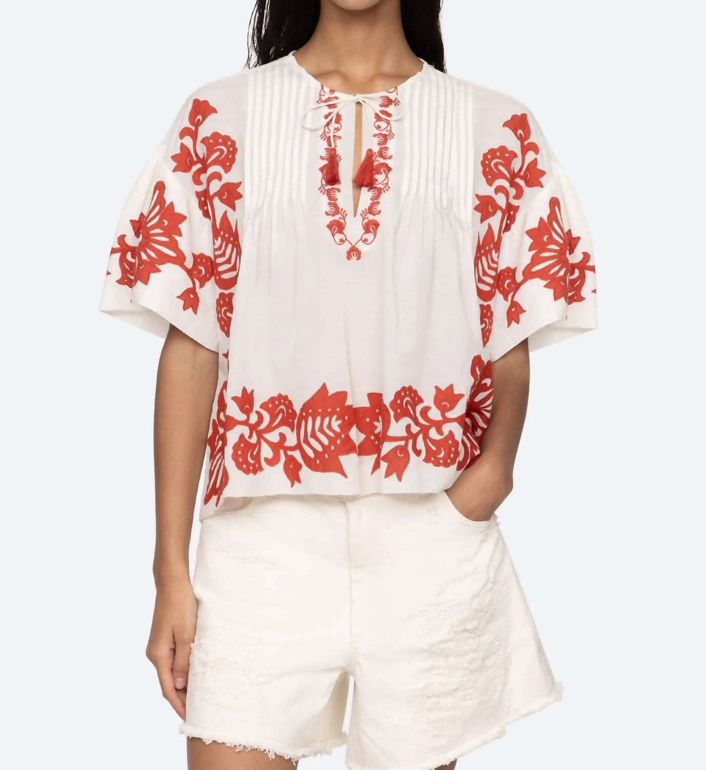 Sea - Liliana Short Sleeve Top