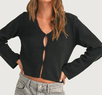 Miou Muse - Millie Long Sleeve Knit Sweater