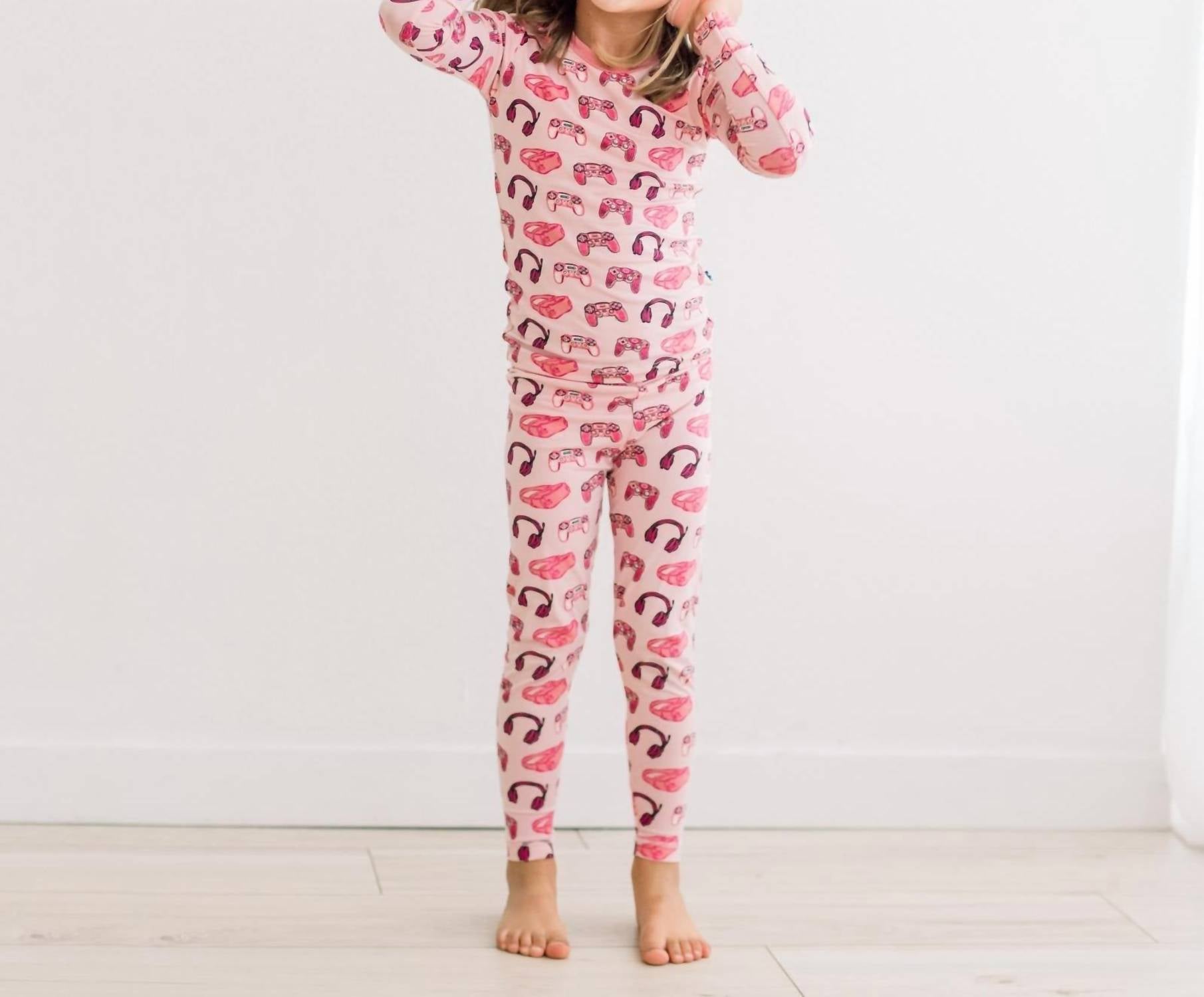Kickee - Long Sleeve Pajama Set