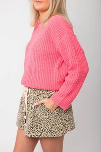 Hyfve - Long Sleeve Chenille Sweater