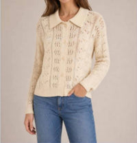 Central Park West - Novelty Stitch Collared Button Up