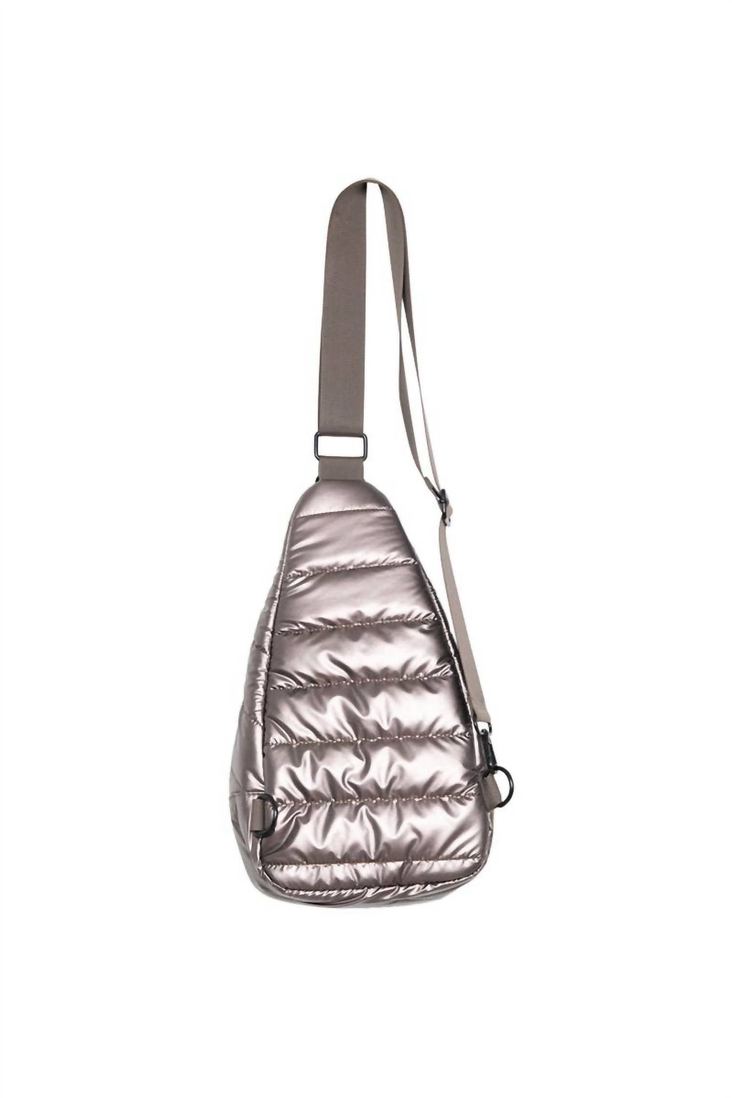 Katydid - Women's Metallic Crossbody Sling Bag