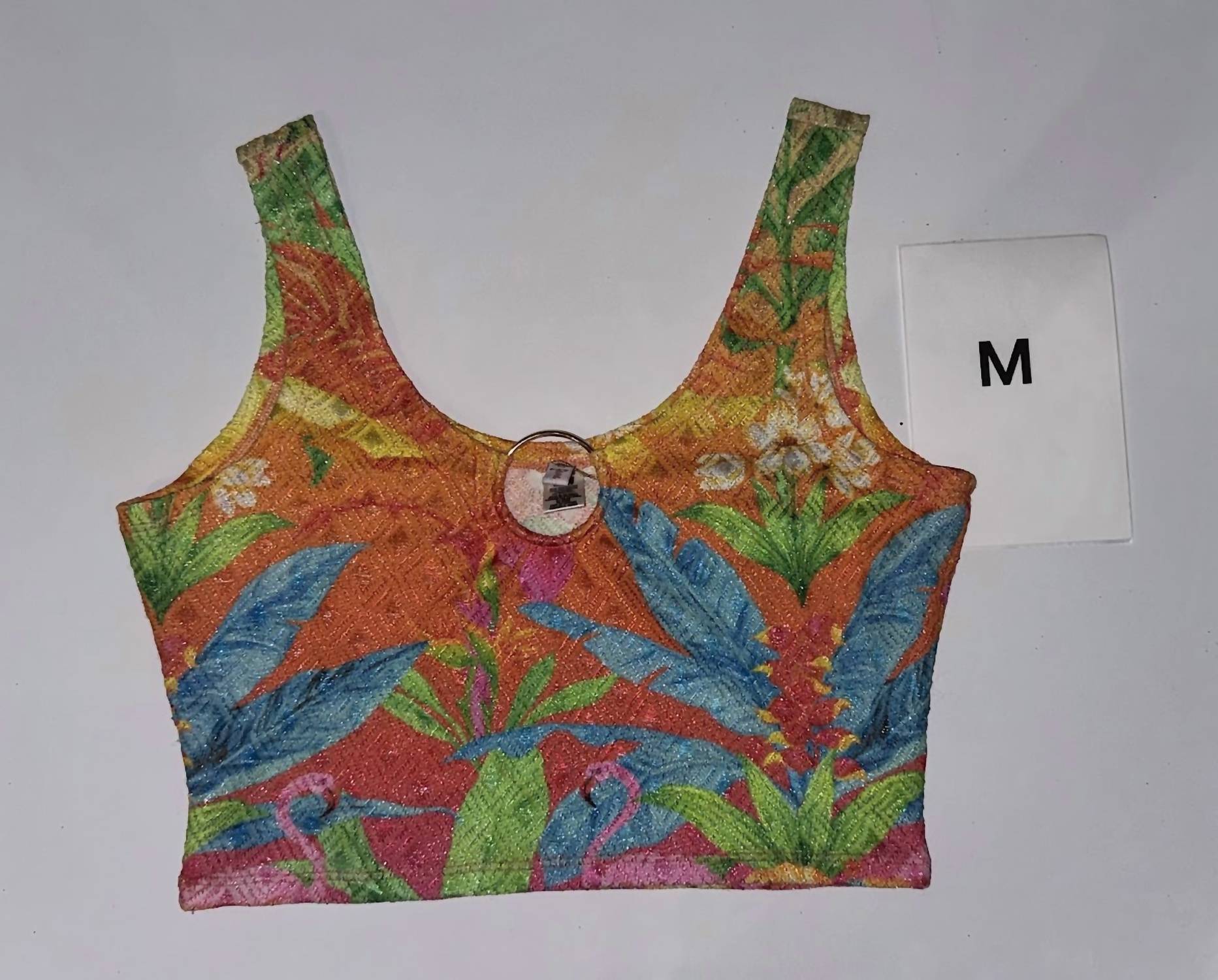 Luli Fama - Palm Breeze Ring Tank Top
