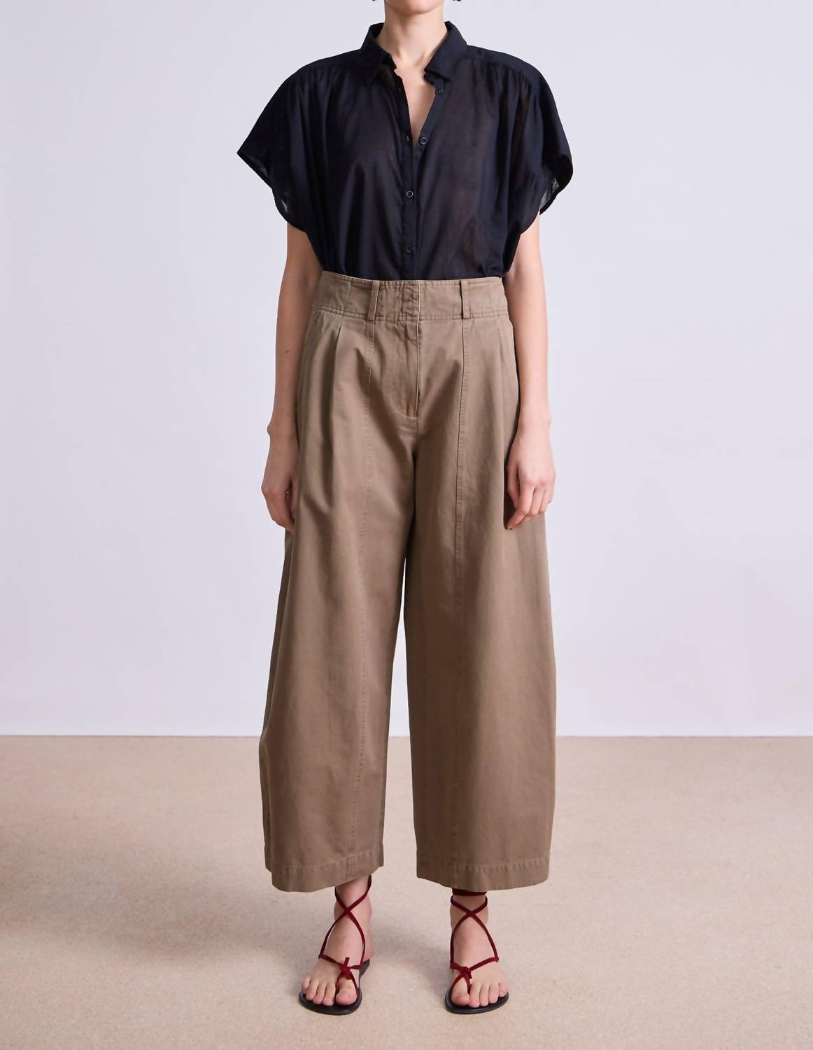 Apiece Apart - Cropped Cybil Trouser