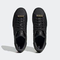 adidas Men's Carbon Low Top Leather Comfort Lace Up Sneaker in black - men's sneaker - view 5