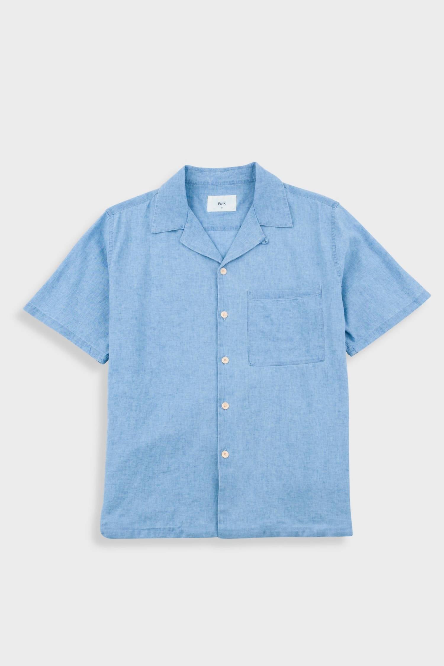 Folk - Relaxed Soft Collar Shirt