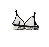Ed Hardy Women's Mary Bralette Top in white - women's intimate - detail view