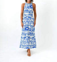 Sugarlips - Coastal Calling Cross Back Maxi Dress