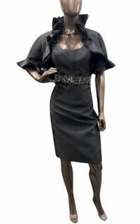 Js Collections - 2pc Cocktail Dress With Bolero