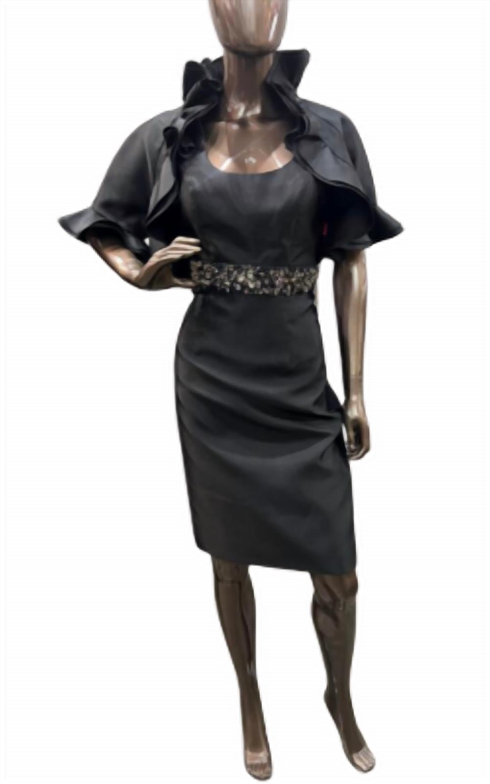 Js Collections - 2pc Cocktail Dress With Bolero