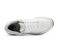 New Balance Men's Walking Shoe in white - men's sneaker - detail view