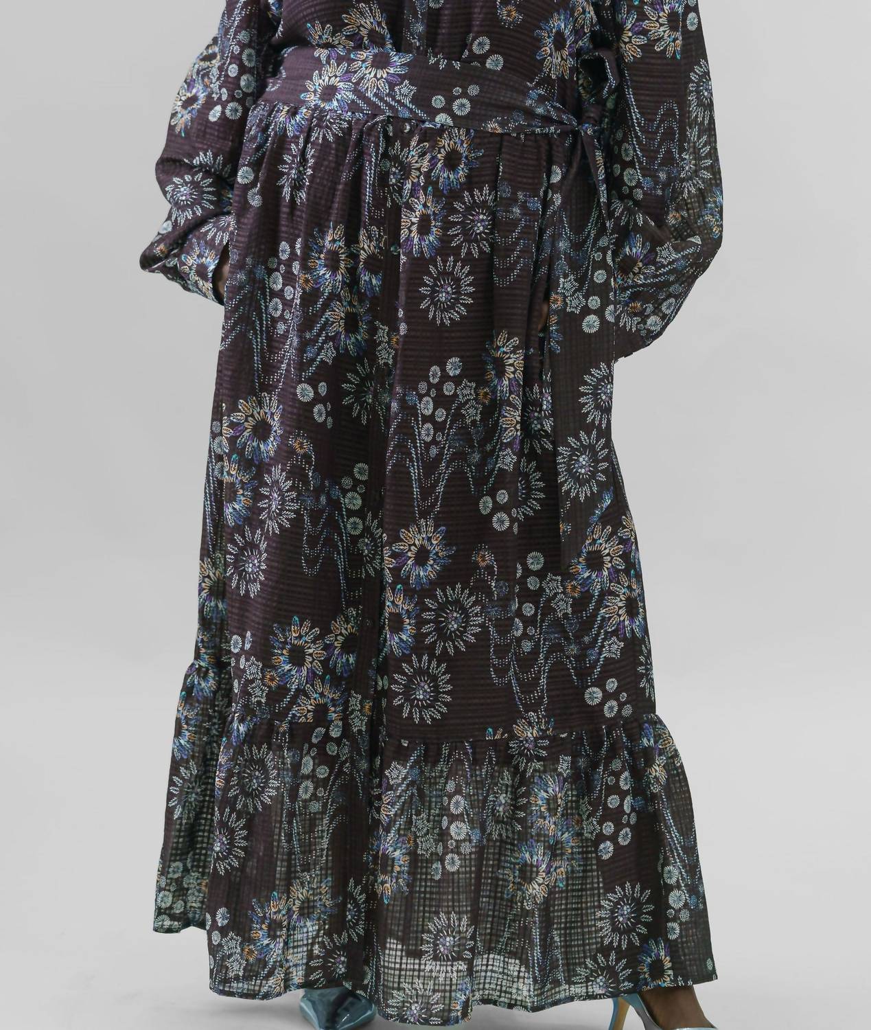 Marie Oliver - Hannon Long Sleeve Maxi Dress - Plus