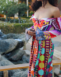 Little Secret Of Mine - Soleil Brilliant Maxi Dress