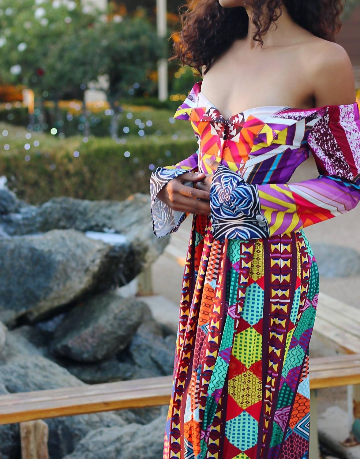 Little Secret Of Mine - Soleil Brilliant Maxi Dress