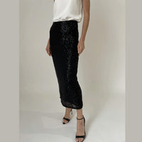 Six/Fifty - Joy Pencil Sequin Skirt