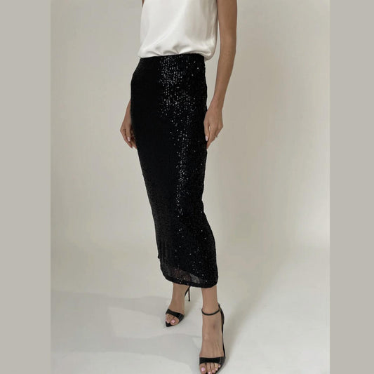 Six/Fifty - Joy Pencil Sequin Skirt