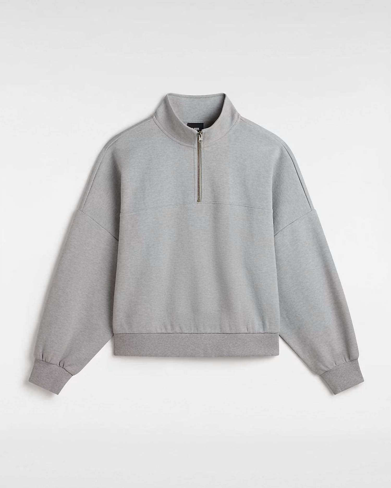 Vans - Women's Elevated Double Knit Loose Mock Neck Sweatshirt