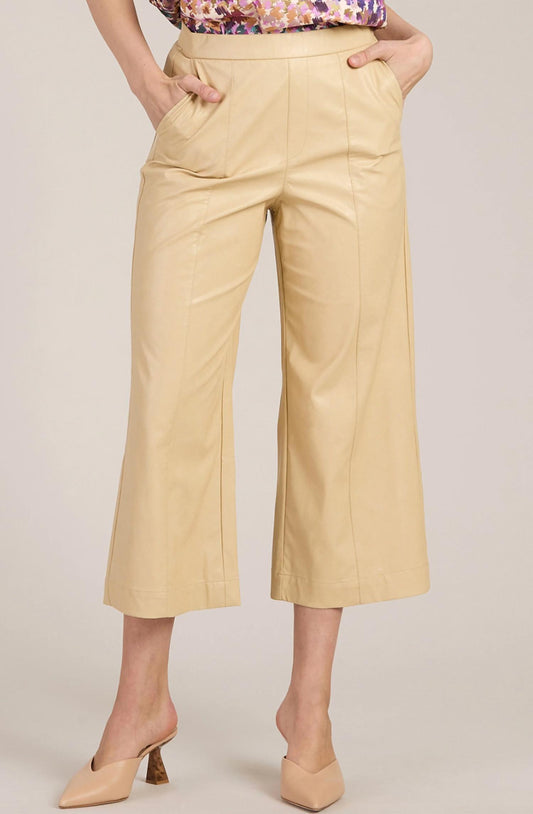 Tyler Boe - Payton Pleather Crop Pant