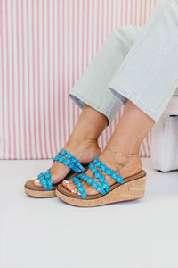Corkys Footwear - Women's Let’s Be Friends Wedge Sandals