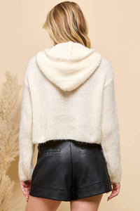 Timing - Star Zip Up Sweater