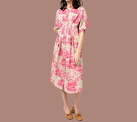 Uncle Frank - The Parisian Charm Tucked Dress