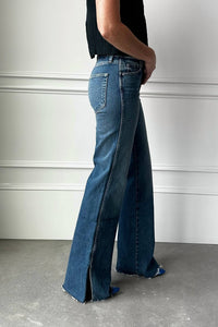 Amo - Georgia Split Flare Jeans