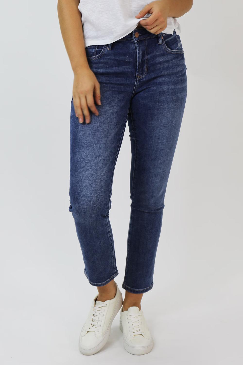Dear John Denim - Blaire Mid-Rise Slim Straight Jeans
