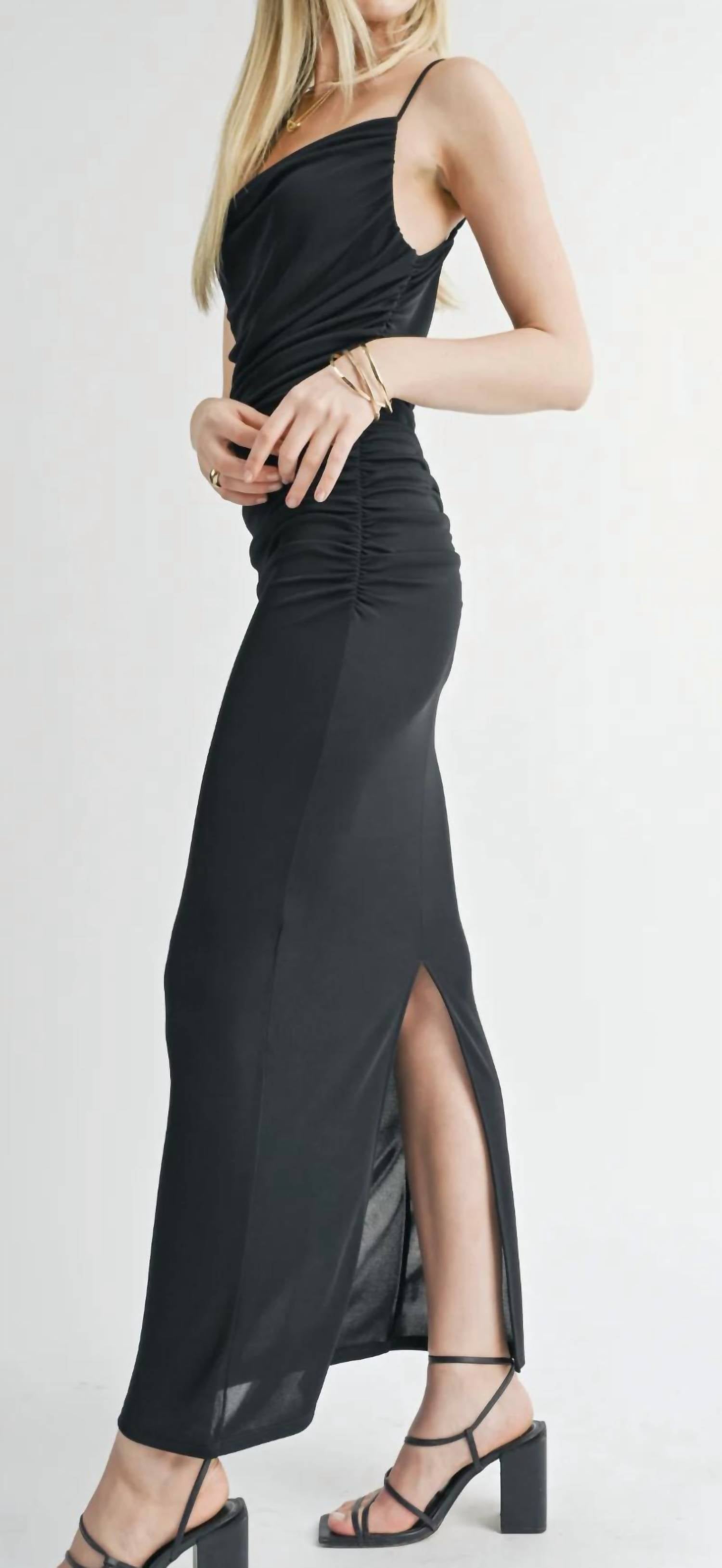 Sage The Label - Special Gaze Cowl Neck Maxi Dress