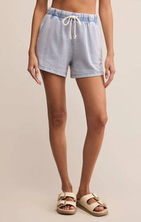 Z Supply - Hunter Knit Denim Pull-on Shorts