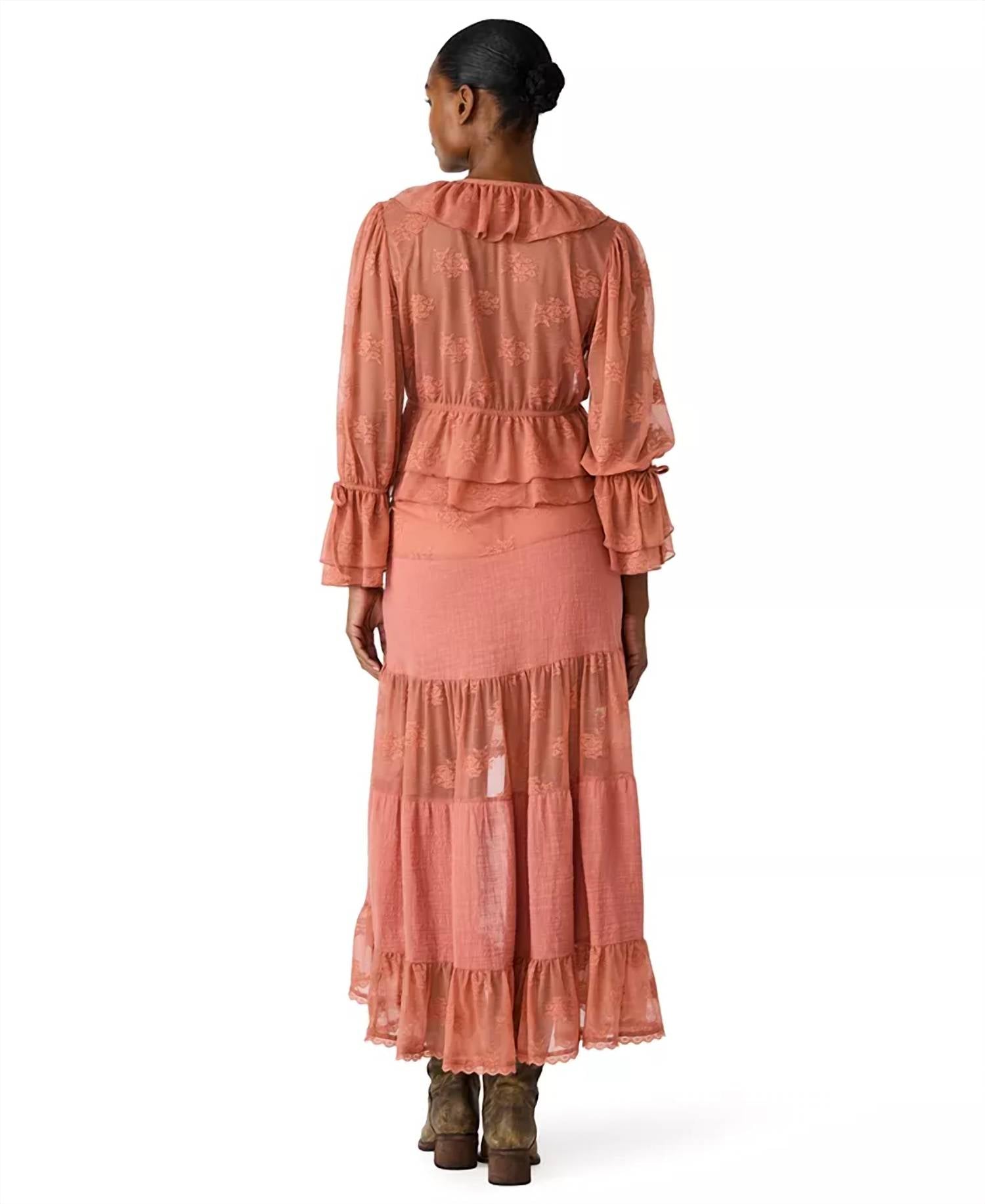 STEVE MADDEN Montana Knit Top in canyon rose - women's blouse - view 4