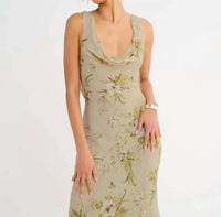 Rumored - Hollywood Cowl Neck Gown