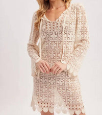 Bluivy - Seaside Crochet Coverup Dress