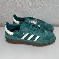 adidas Men's Handball Spezial Sneakers in collegiate green cloud white 1 - men's sneaker - alternate view