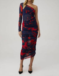 Lamarque - Pace Printed Mesh Midi Skirt