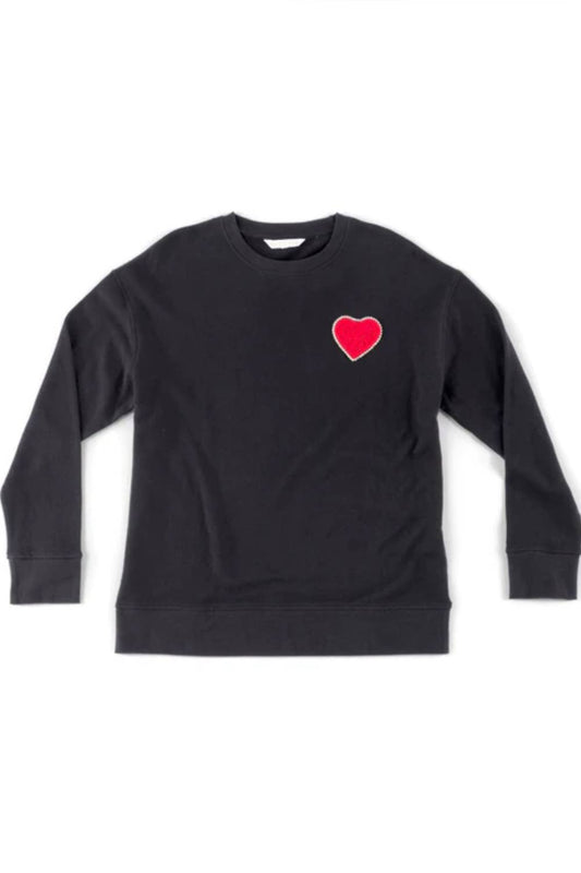 Shiraleah - Women's Heart Sweatshirt