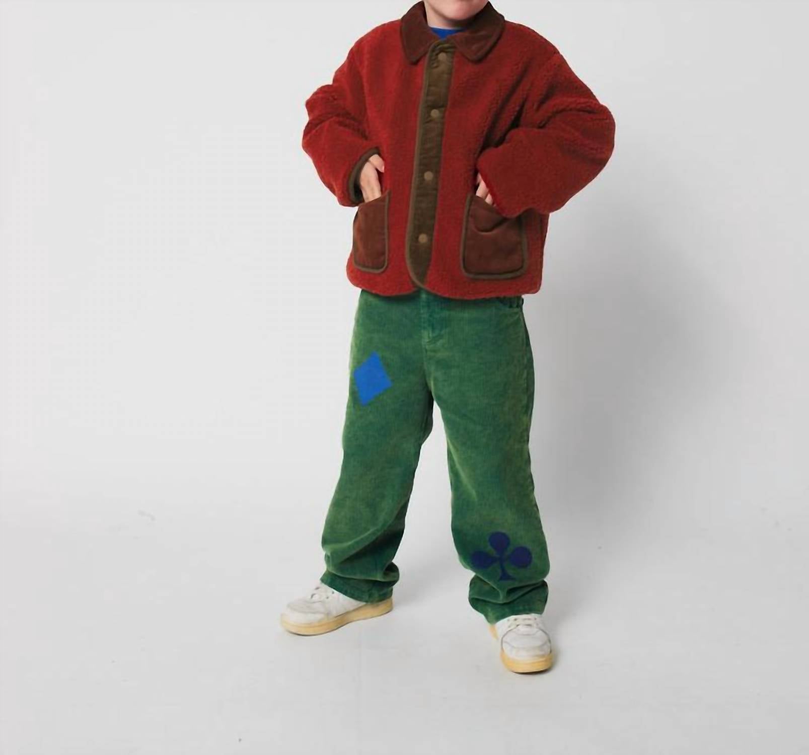 Bobo Choses - Tiles Reversible Sheepskin Jacket
