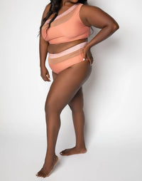 Nomads - Bay One-shoulder Swim Top - Plus