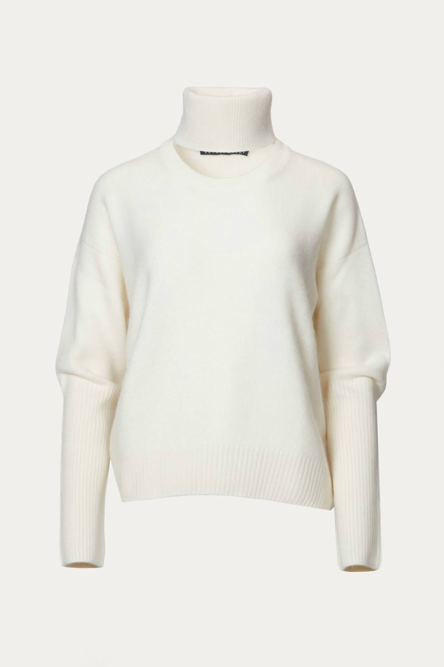 CASHMERE TURTLENECK JUMPER